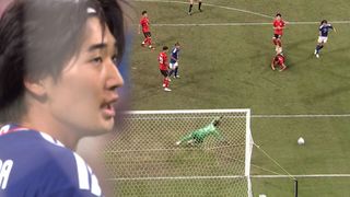 매서워지는 일본, 침착하게 슈팅을 시도한 요코야마 [남자 축구 결승 대한민국 vs 일본]
