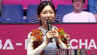 "휴학하고 당구선수 전향 지지해 준 부모님께.." '챔피언 등극한 당구여신 정수빈의 메시지