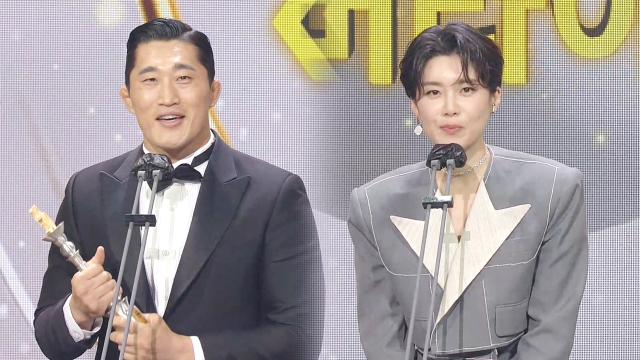 '우수상' 김동현×장도연, 쇼·버라이어티 부문 수상! 썸네일