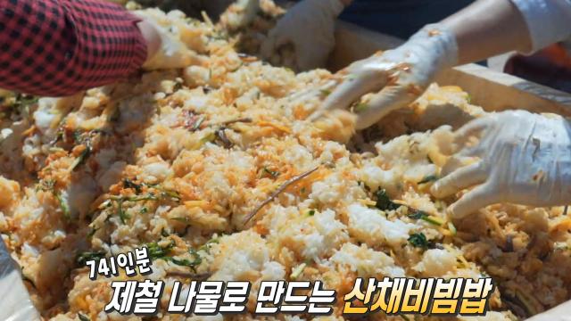 제철 산나물 총집합! 봄 내음 가득한 장성 산나물 축제★