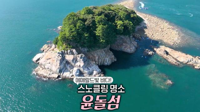 신비로운 바다 탐구 생활! 스노클링 명소 ‘윤돌섬’