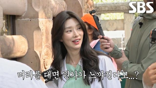 “진짜?” 이주빈, 인도식 수행 후 감명받은 노홍철 모습에 동참!