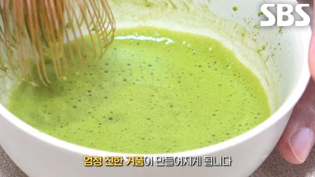 말차 덕후 달인의 손끝에서 탄생한 말차 진한 풍미 100% 즐기는 비법