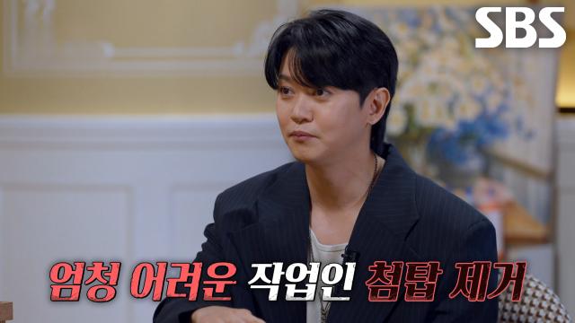 철두철미하게 감춘 ‘초대형 크레인’ 이용해 조선총독부 첨탑 안전하게 제거 성공