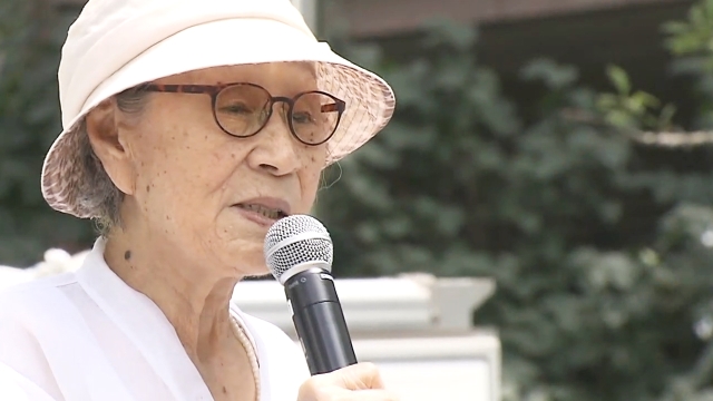 위안부 소녀의 별세