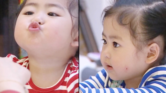 22개월 맞아? 놀라운 집중력 라둥이, 수업 반응 '극과 극' (라희,라율이네)