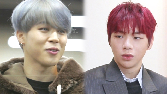 강다니엘·지민, 팬 자처하는 스타들 ‘응원하고 싶어서’