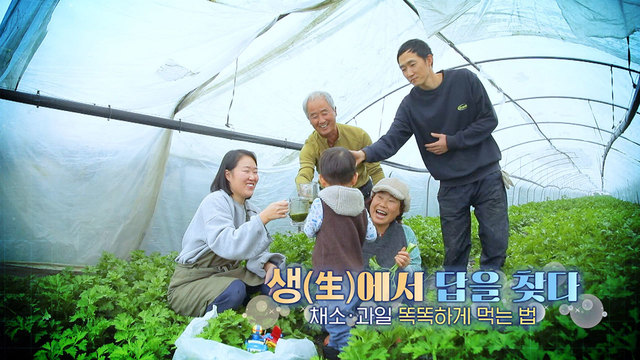 생(生)에서 답을 찾다: 채소·과일 똑똑하게 먹는 법