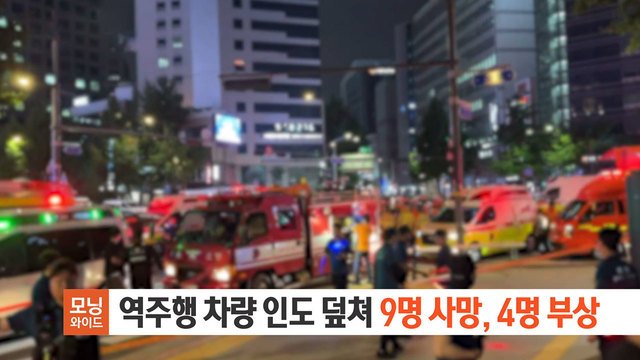 8,399회 역주행 차량 돌진 사고로 횡단보도 앞 시민 9명 사망 사고 현장 썸네일