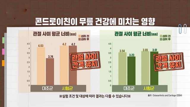 퇴행성 관절진환 극복 연골 건강에 도움 콘드로이진