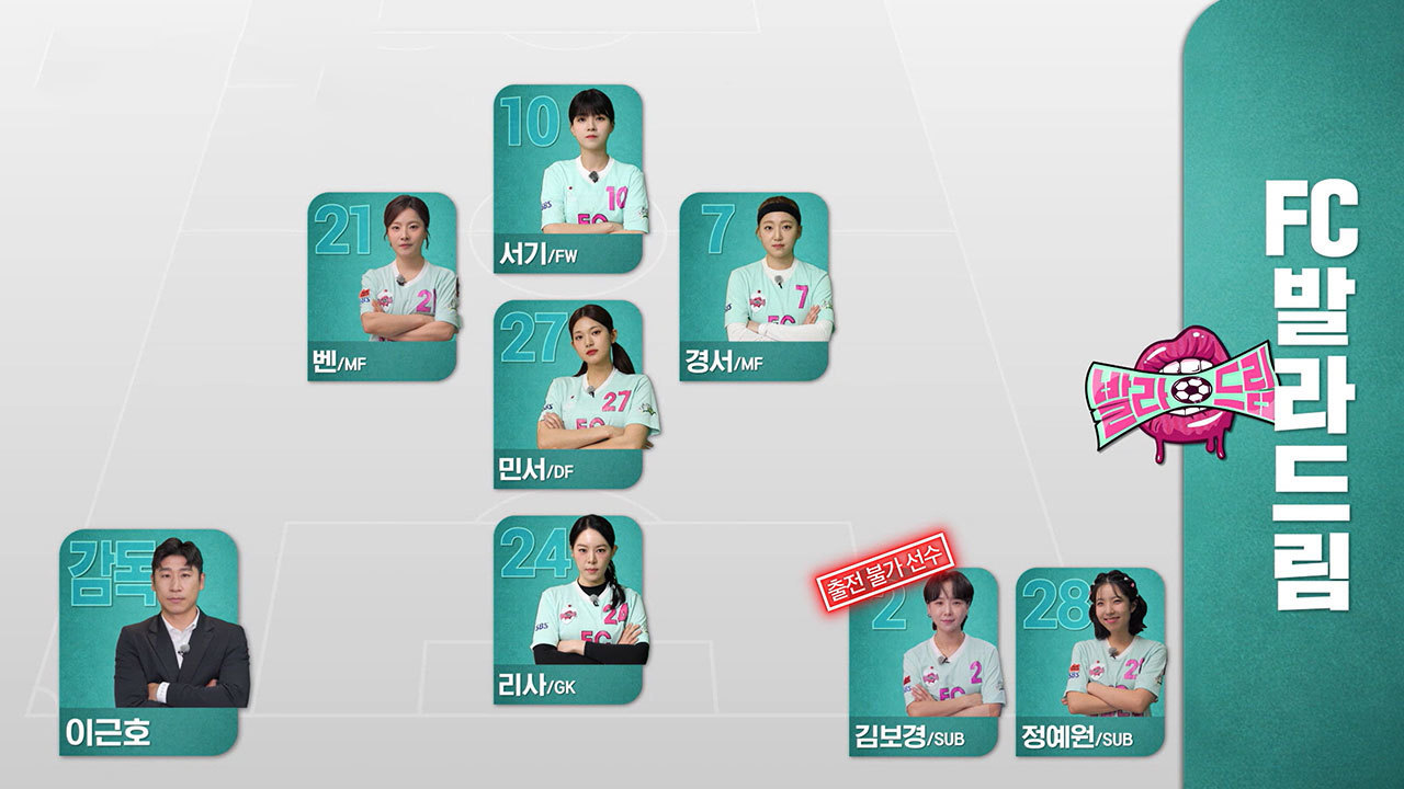 FC탑걸 무브먼트 VS FC발라드림