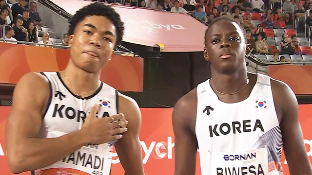 27회 육상 남자 100m 결승 썸네일