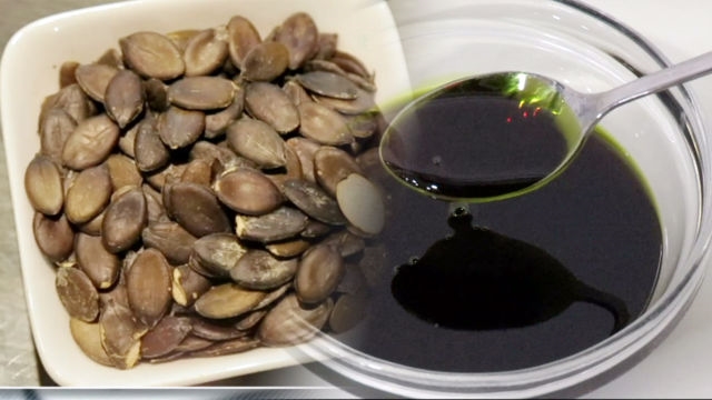 진송아의 건강 식재료 ‘검은 금’ 호박씨 오일  (그린라이프)