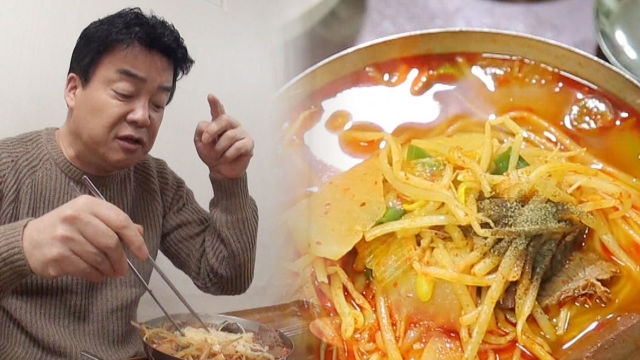 국수와 밥이 섞인 환상적 비주얼 ‘함안 한우 짬뽕’