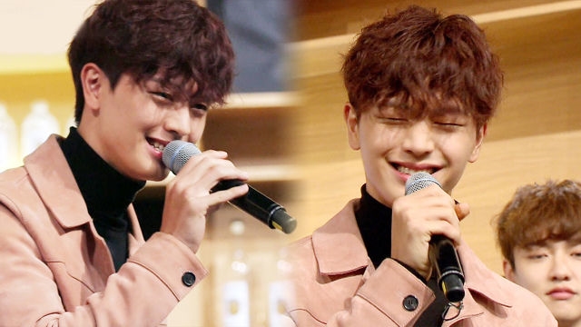 육성재, 누나들 마음 설레는 꿀보이스로 ‘취중진담’ 열창
