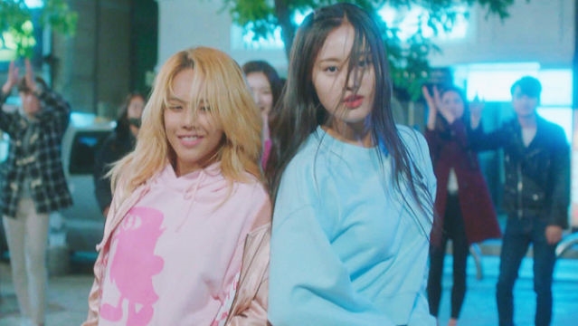 민트와 막내 재인의 좌중을 압도하는 춤실력!