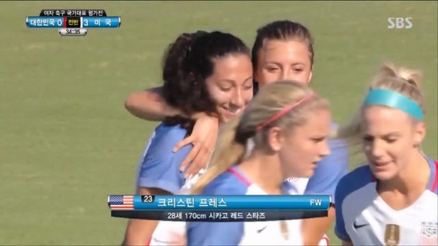 [미국 vs 대한민국] 엄청난 공격력에 무너지는 대한민국
