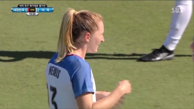 [미국 vs 대한민국] 뮤이스에 연속골 허용하는 대한민국