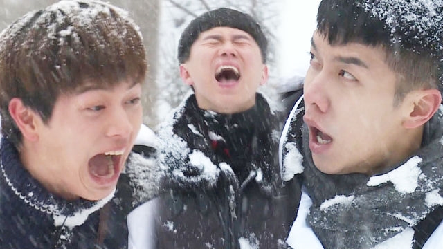 집사부 멤버, 설원의 짜릿한 동침 전쟁 ‘못생김 대방출’