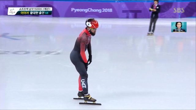 쇼트트랙 남자 1500m - 무려 5명이 예선을 통과한 2조