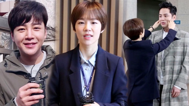 [메이킹] 장근석X한예리, 스위치 첫 촬영 소감!