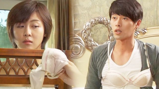 영혼 바뀐 현빈,  하지원 위해 브래지어 착용 시범