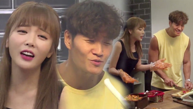 [선공개] 홍진영♥김종국, 찰 궁합 뽐내는 주방 콘서트♬