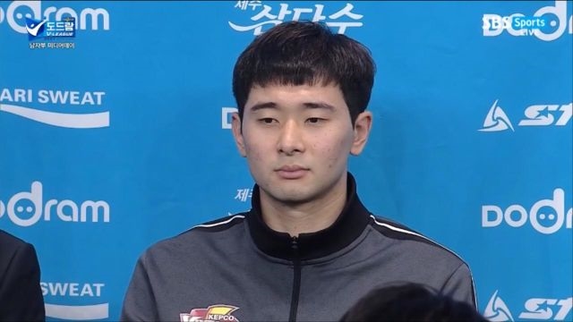 [남자부 미디어데이] 이적한 전광인, 노재욱 선수에게 보내는 덕담