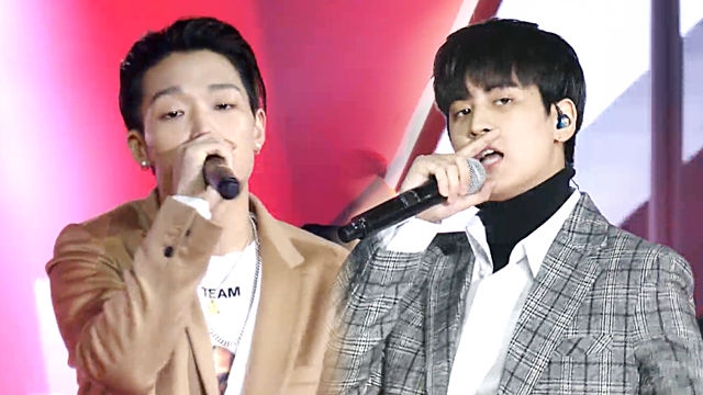 아이콘, 24시간 눈부셔 ‘블링 블링’ 축하무대