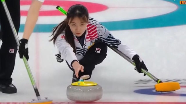 [태평양-아시아 컬링 선수권] 한국 vs 일본 - 2:3 작전성공! 스틸에 성공하는 한국