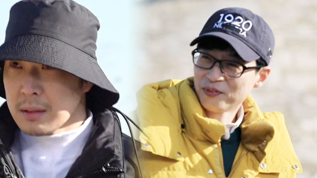하하, 갈수록 난해해지는 패션 센스 ‘검은 그림자’