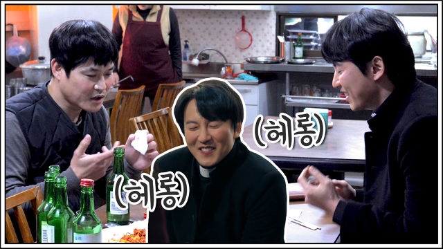 [메이킹] 술만 마셨을 뿐인데! 애교 조절 못하는 해일 신부님♥