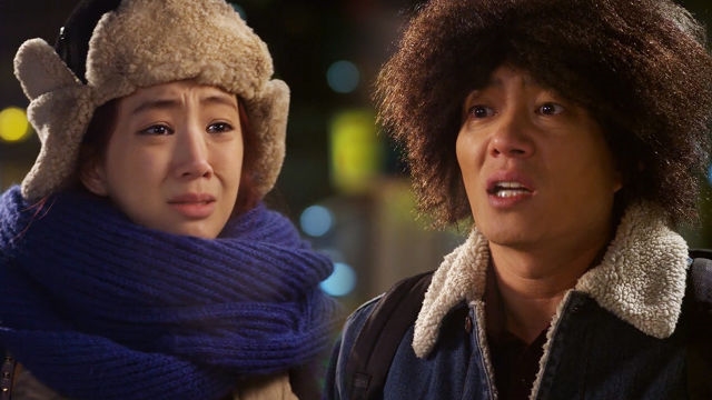 이범수－정려원, 안 붙잡히기 위해 거지 꼴