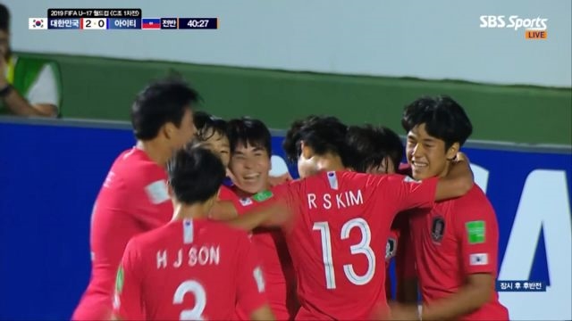 [대한민국 vs 아이티] 전반 하이라이트