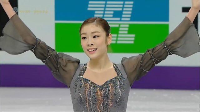 이것이 피겨입니다! 모든 관중이 기립한 김연아의 연기 [2013 세계선수권 프리]