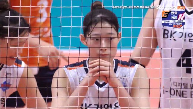 이번 대회 확실한 인상을 심어주는 최정민 [GS칼텍스 vs IBK기업은행]