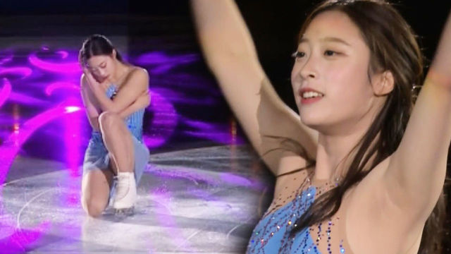 ‘독보적인 우아함’ 유영의 새로운 갈라 무대 [세계선수권 갈라]