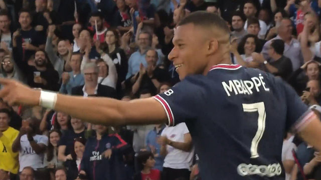 멀티골 폭발! 재계약 축포를 스스로 쏘는 음바페의 추가골 [PSG vs FC 메스]