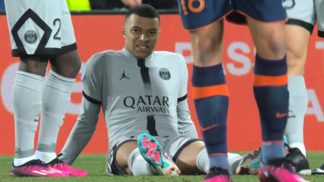 '네이마르도 없는데' 부상으로 이른시간 교체아웃되는 음바페 [몽펠리에 vs PSG]