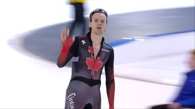 만족스럽지 못한 기록으로 들어오는 캐나다의 랜게랄 [세계선수권 남자 1500m]