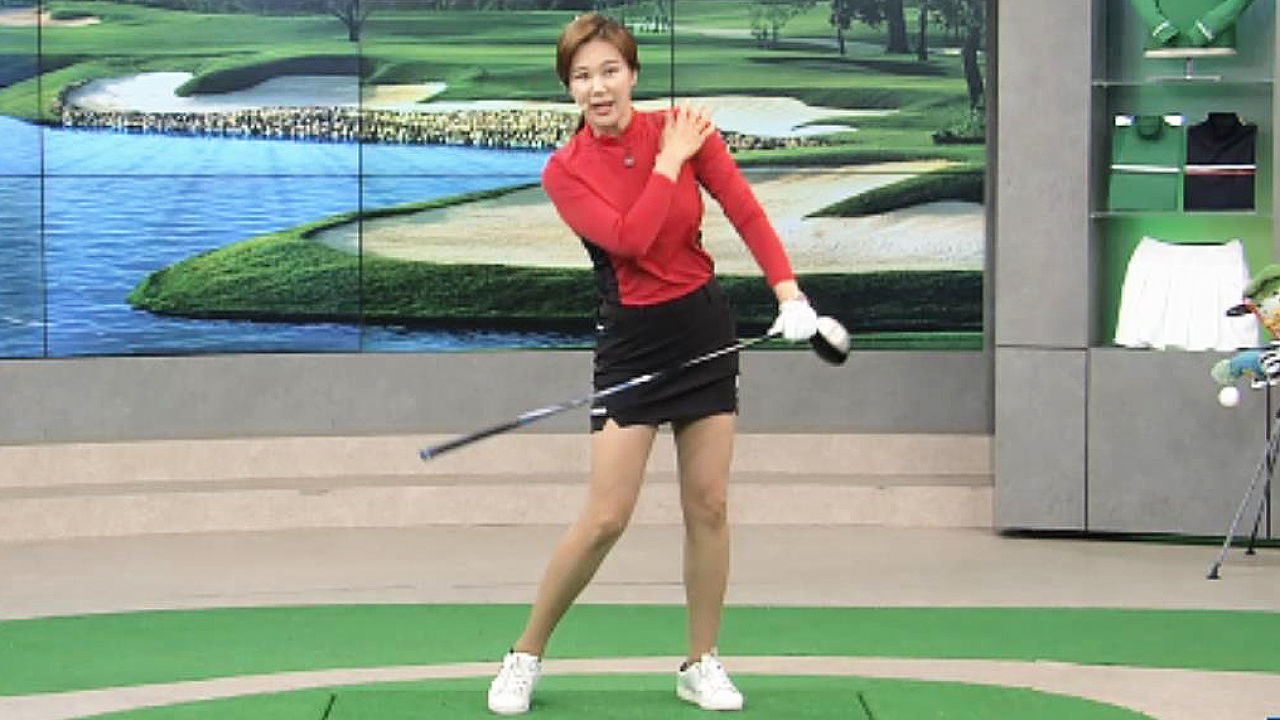 [김영 레슨] 비거리 늘이기, 엉덩이 파워 쓰는법