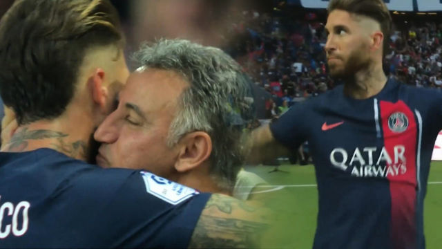 슬픈 이별을 아름답게 장식하는 세르히오 라모스의 헤더 선제골 [PSG vs 클레르몽]