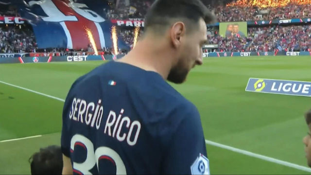 메시 등에도 동료의 이름, 리코의 쾌유 바라는 PSG 선수들 [PSG vs 클레르몽]