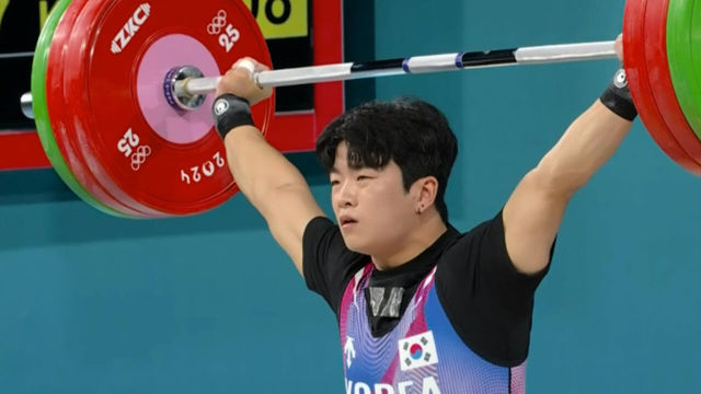 2차시기, 147kg 번쩍 들어올리는 박주효 [남자 73kg 인상]