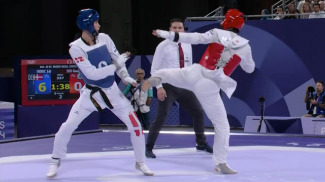 ‘아쉽게 불발된 첫 메달’ 서건우 동메달 결정전 하이라이트 [남자 -80kg 동메달 결정전]