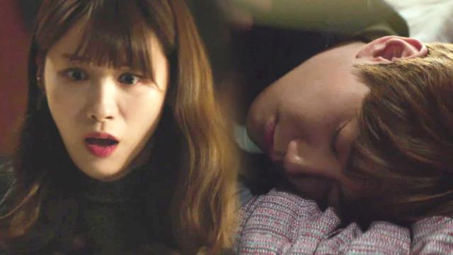 ‘수면제?’ 유인영, 잠들어 있는 이준영에 심장이 덜컥↘