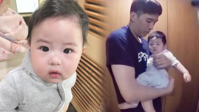 ‘천사미소’ 장신영♡강경준, 인생 242일 차 둘째 아들 등장☆