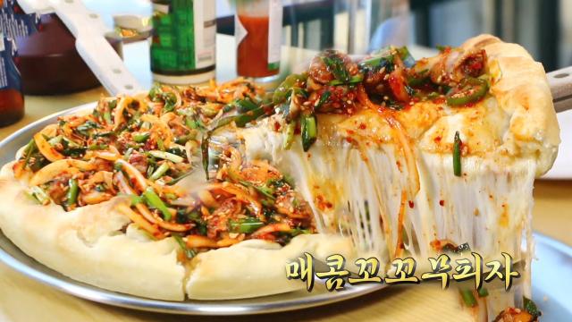 치즈×꼬막무침의 만남, 한국인 입맛에 맞춘 매콤 꼬꼬무 피자! 이미지