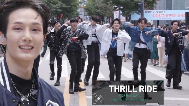 KQ Fellaz 2(PLAYER B), 짜릿하고 톡 쏘는 청량함 가득한 무대! <THRILL RIDE♪>