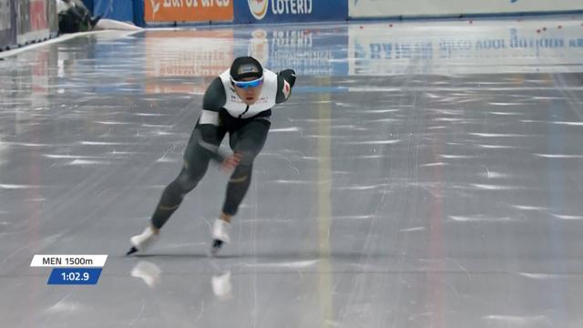 점점 자세가 무너지는 노노무라 타이요 [월드컵 6차 남자 1500m]